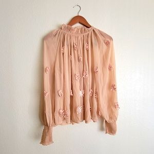 Floral Long-Sleeve Shirt